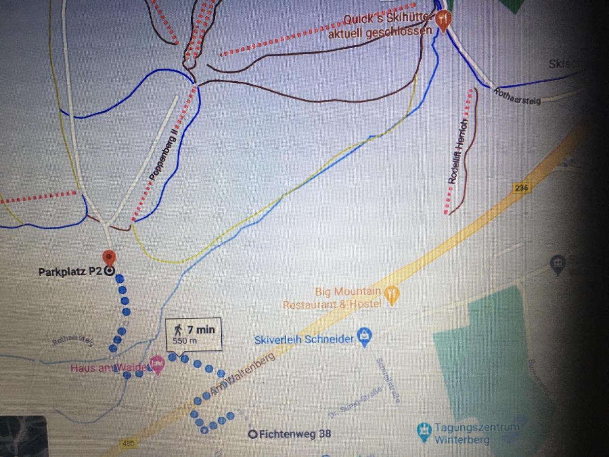 Appartement An Der Erlebniskappe Mit Fahrradkeller ヴィンターベルク エクステリア 写真